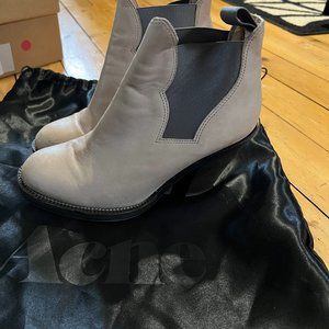 Acne Star Heeled Leather Booties